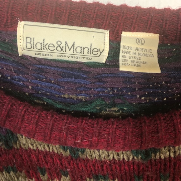 Vintage Blake & Manley Sweater - Picture 2 of 2